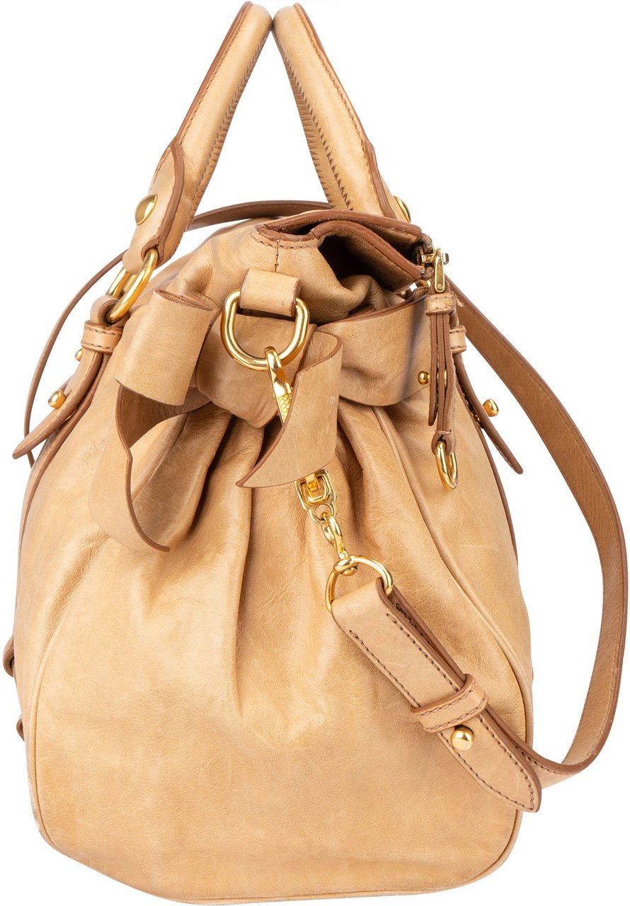 Miu Miu Miu Miu Classic Leather City Handbag Divers
