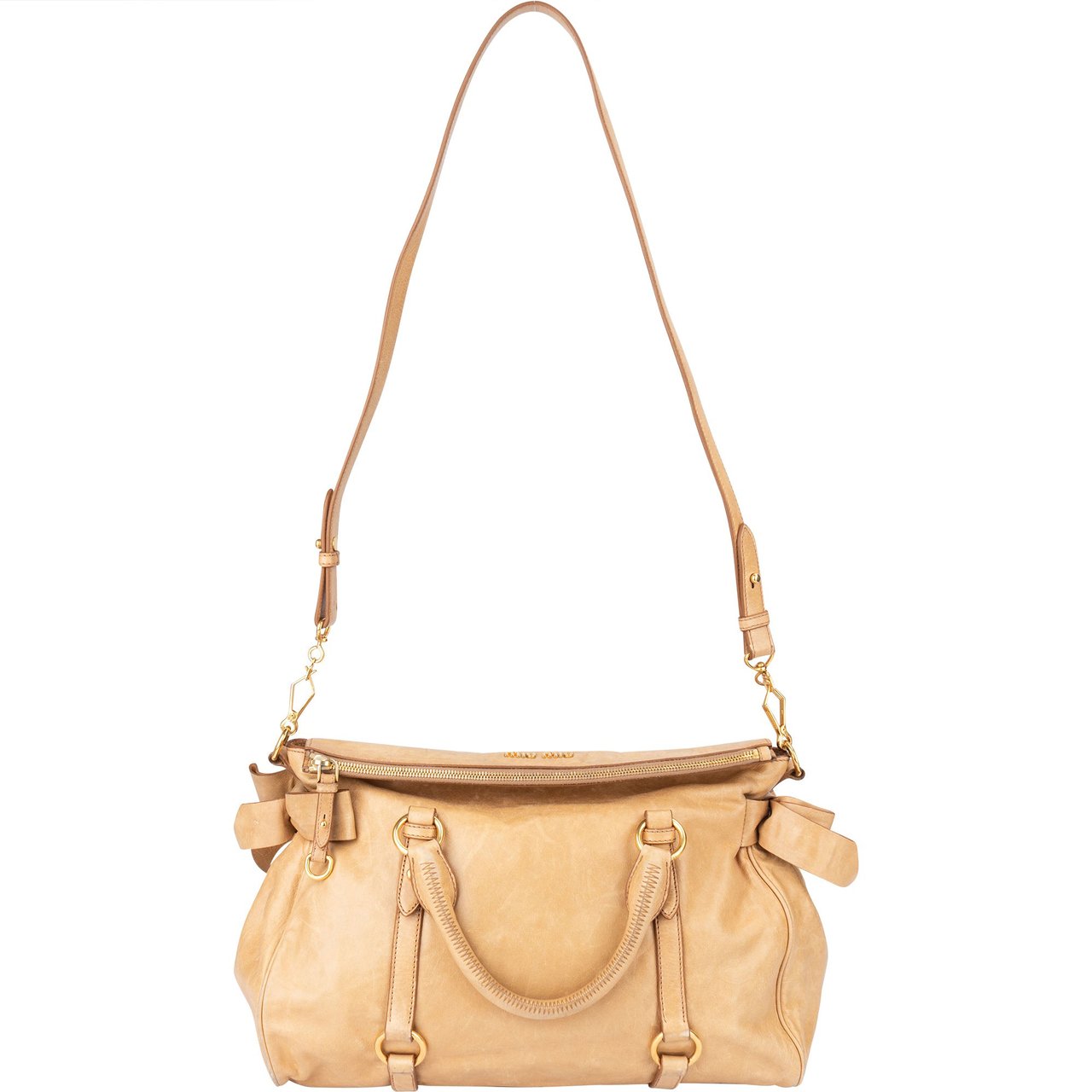 Miu Miu Miu Miu Classic Leather City Handbag Divers