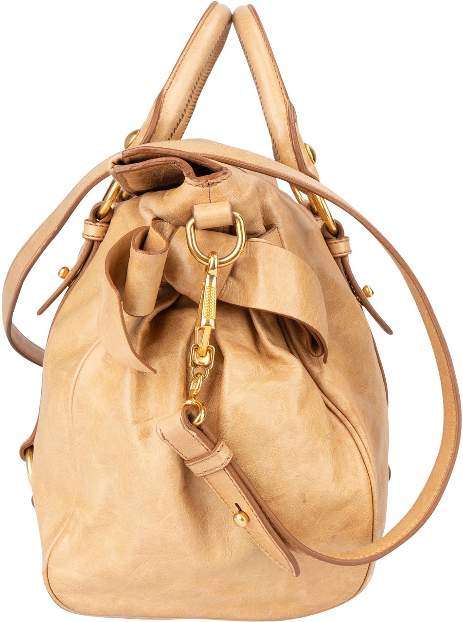 Miu Miu Miu Miu Classic Leather City Handbag Divers