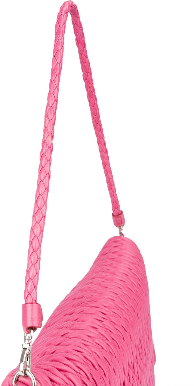 Miu Miu Miu Miu Quilted Leather Crystal Shoulder Bag Divers