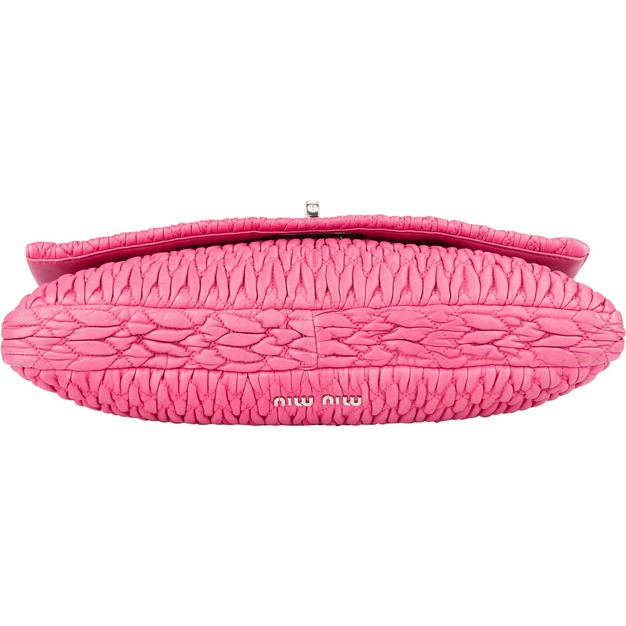 Miu Miu Miu Miu Quilted Leather Crystal Shoulder Bag Divers