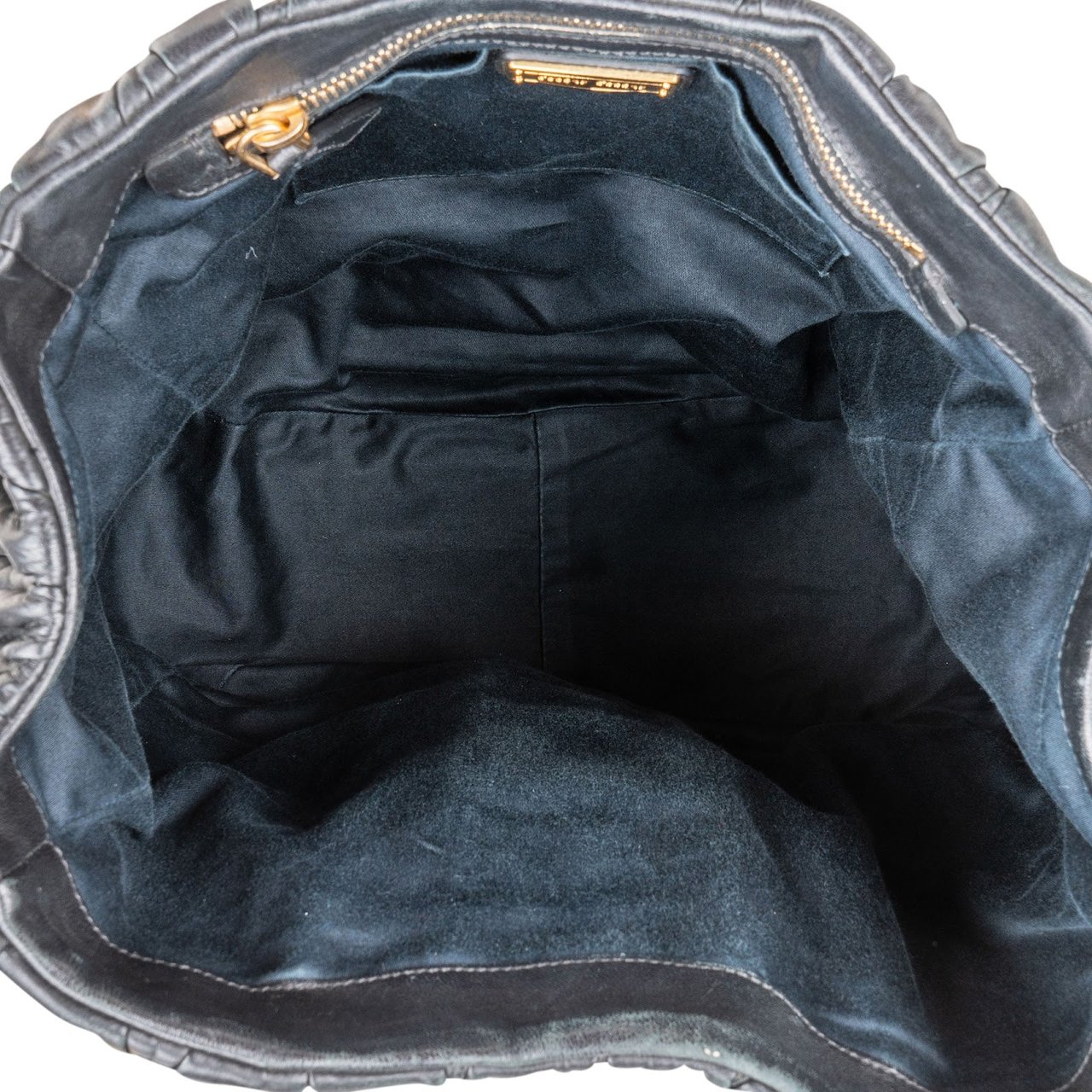 Miu Miu Matelassé Nappa Leather Coffer Handbag Zwart