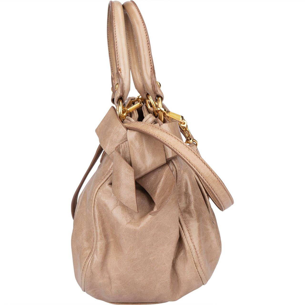 Miu Miu Miu Miu Leather City Handbag Divers