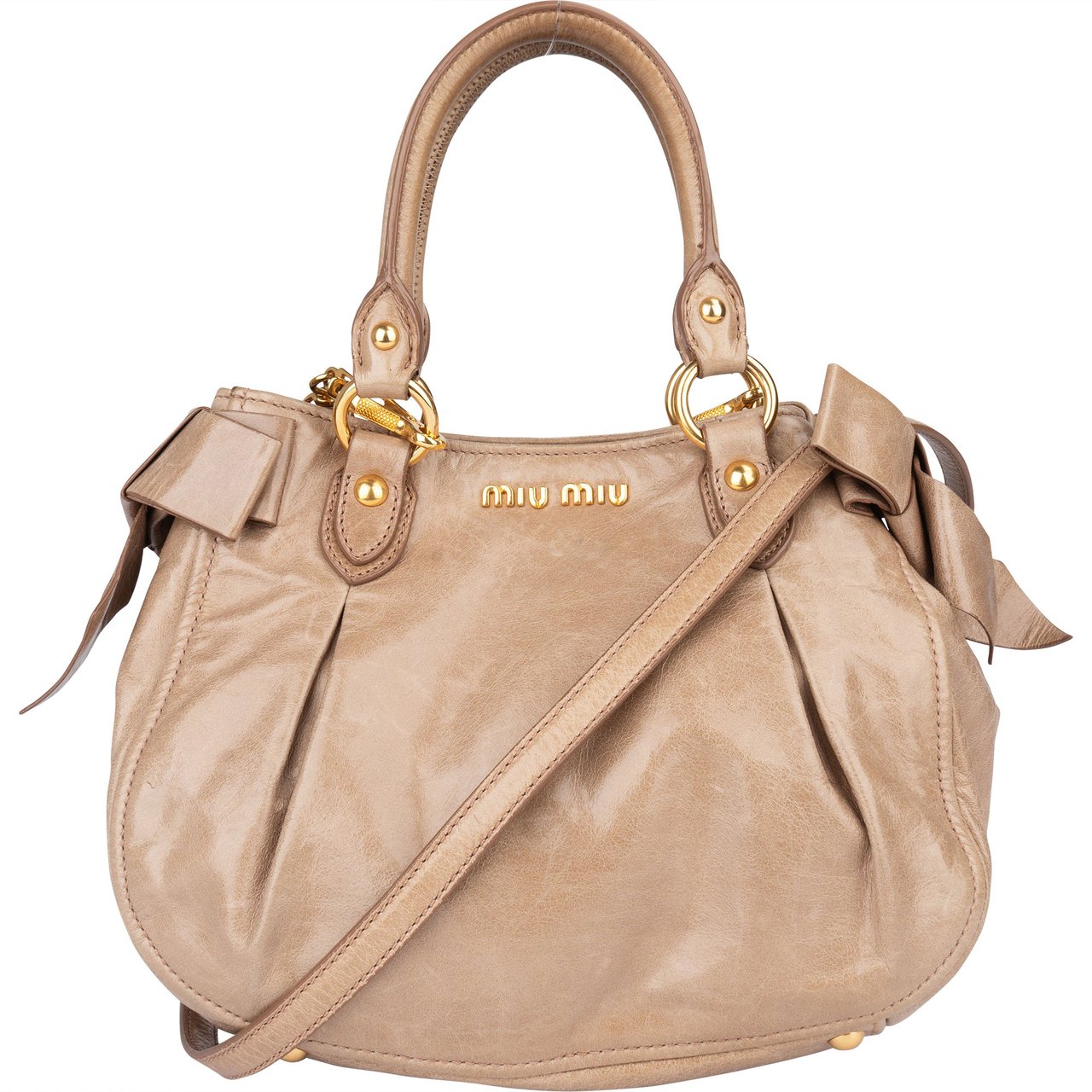 Miu Miu Miu Miu Leather City Handbag Divers