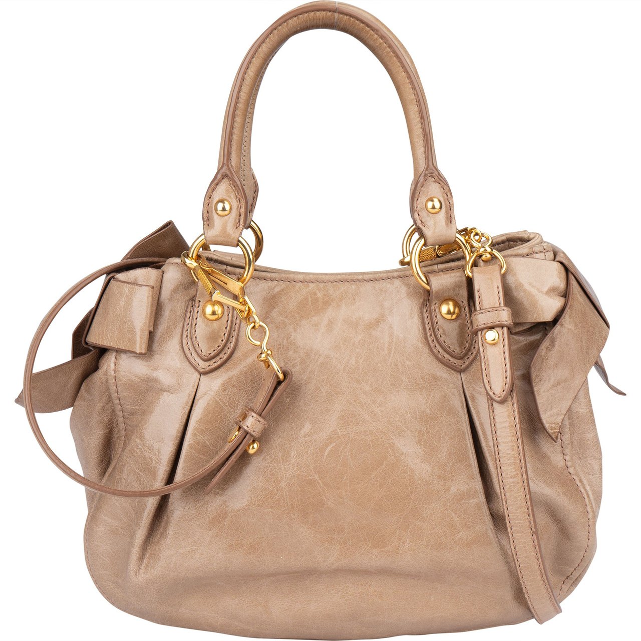 Miu Miu Miu Miu Leather City Handbag Divers