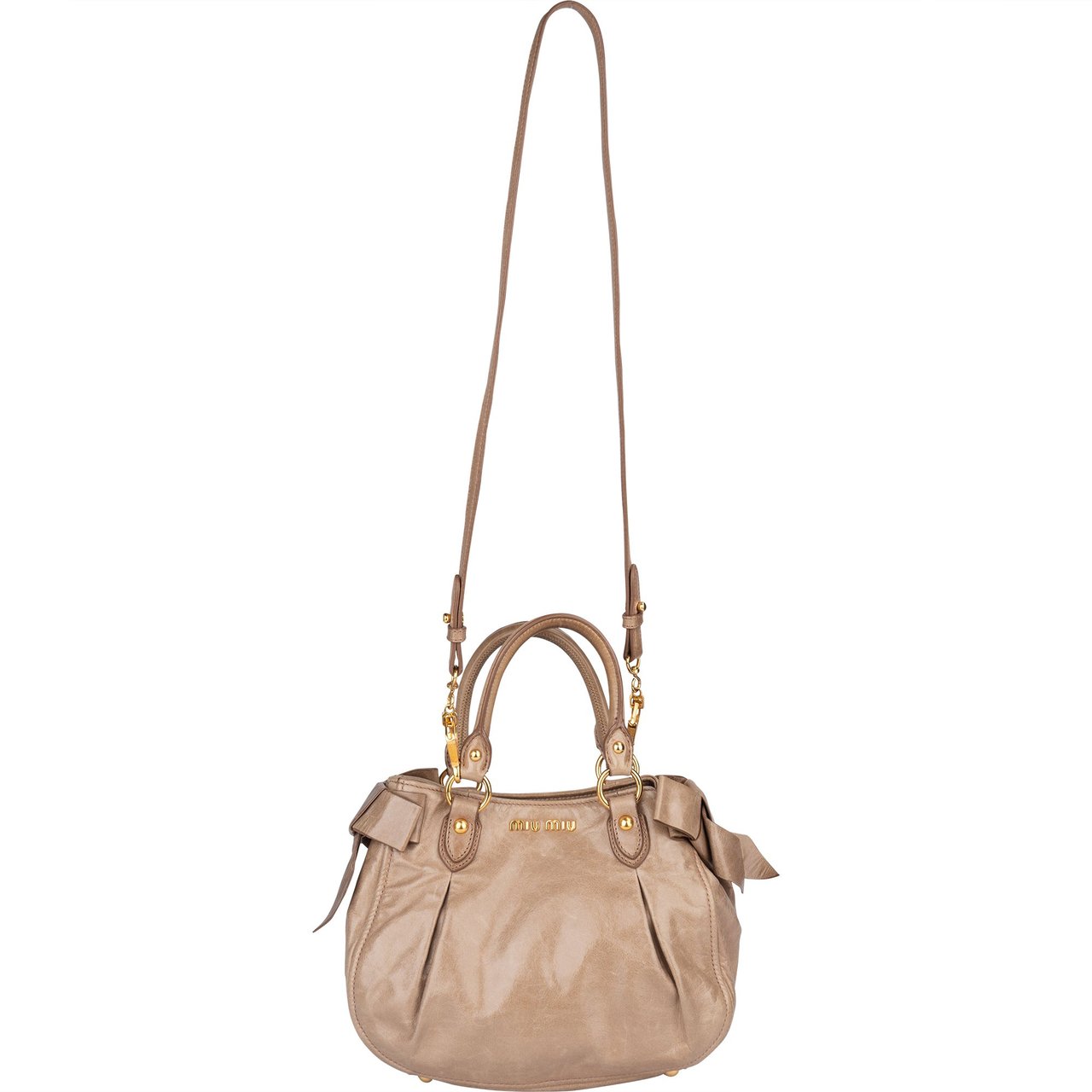 Miu Miu Miu Miu Leather City Handbag Divers