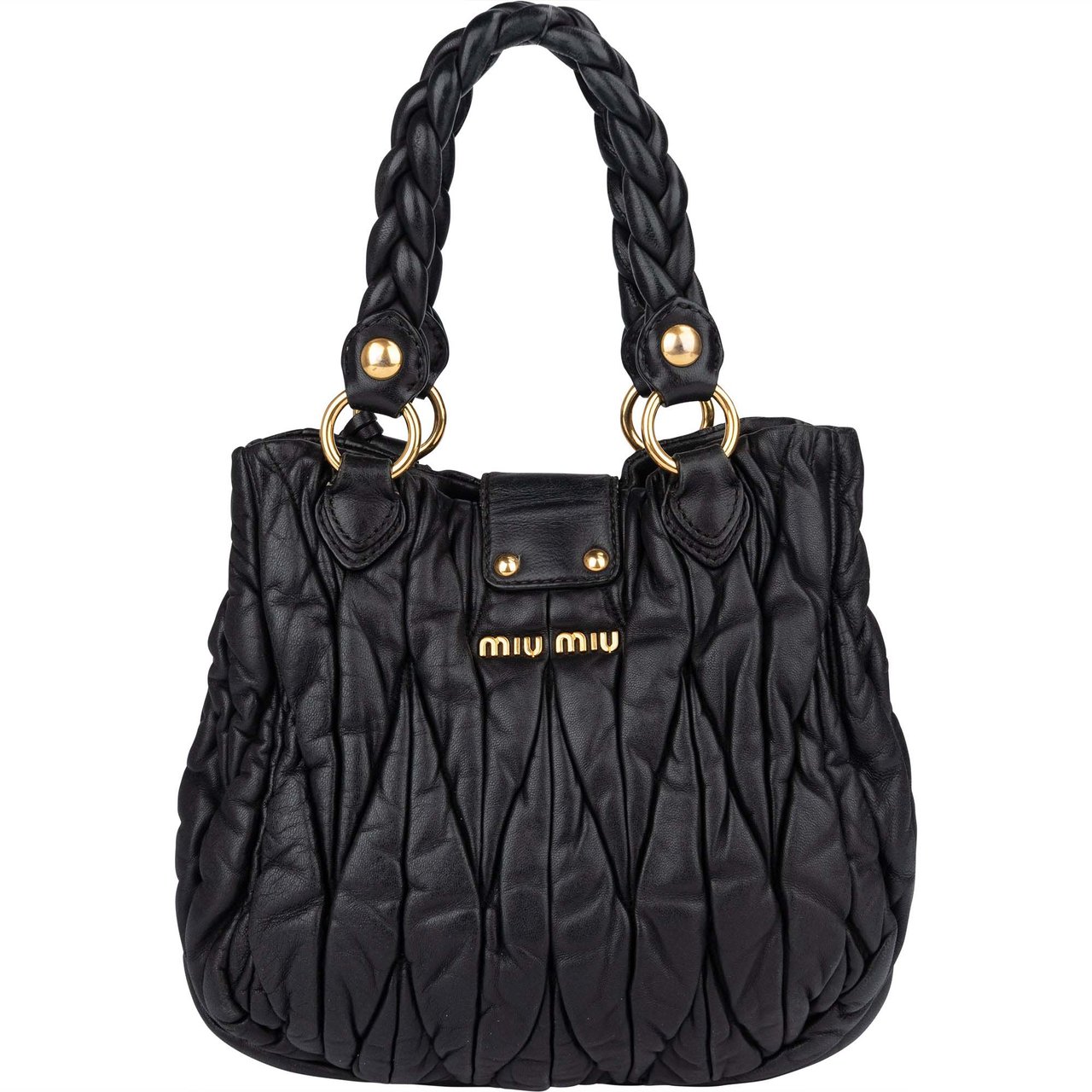 Miu Miu Miu Miu Quilted Leather Handbag Divers