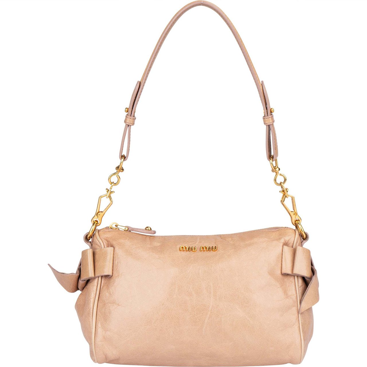 Miu Miu Miu Miu Leather Mini City Handbag Divers