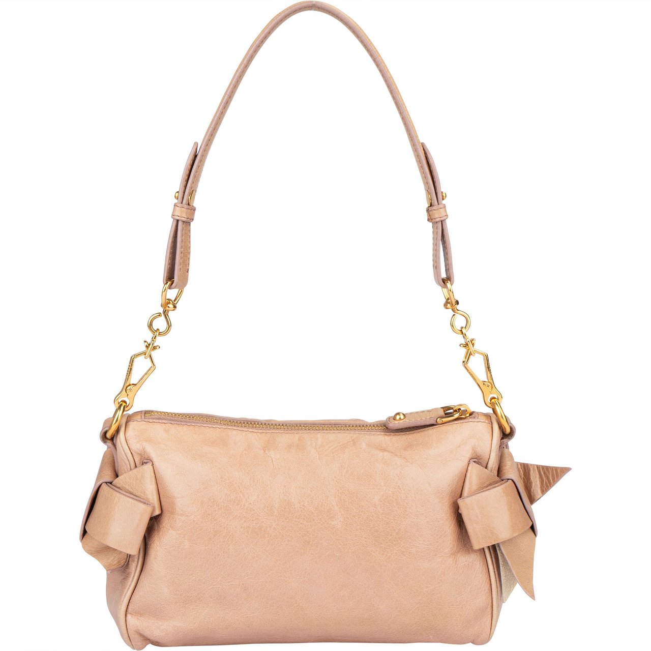 Miu Miu Miu Miu Leather Mini City Handbag Divers