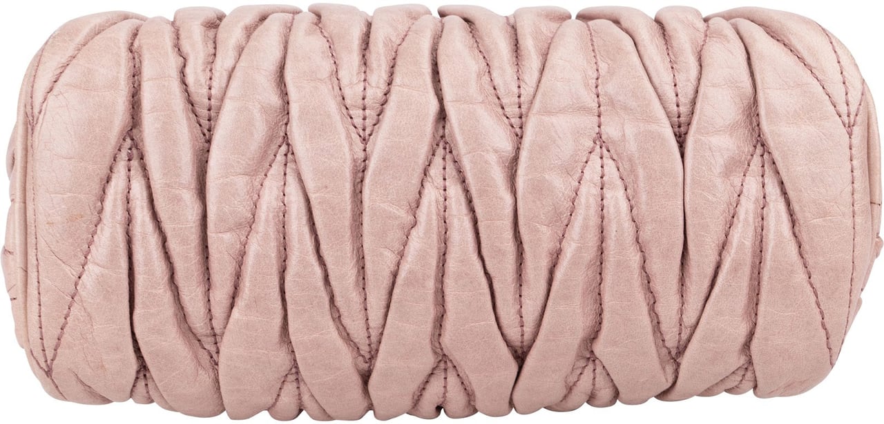 Miu Miu Matelassé Nappa Leather Shoulder Bag Divers