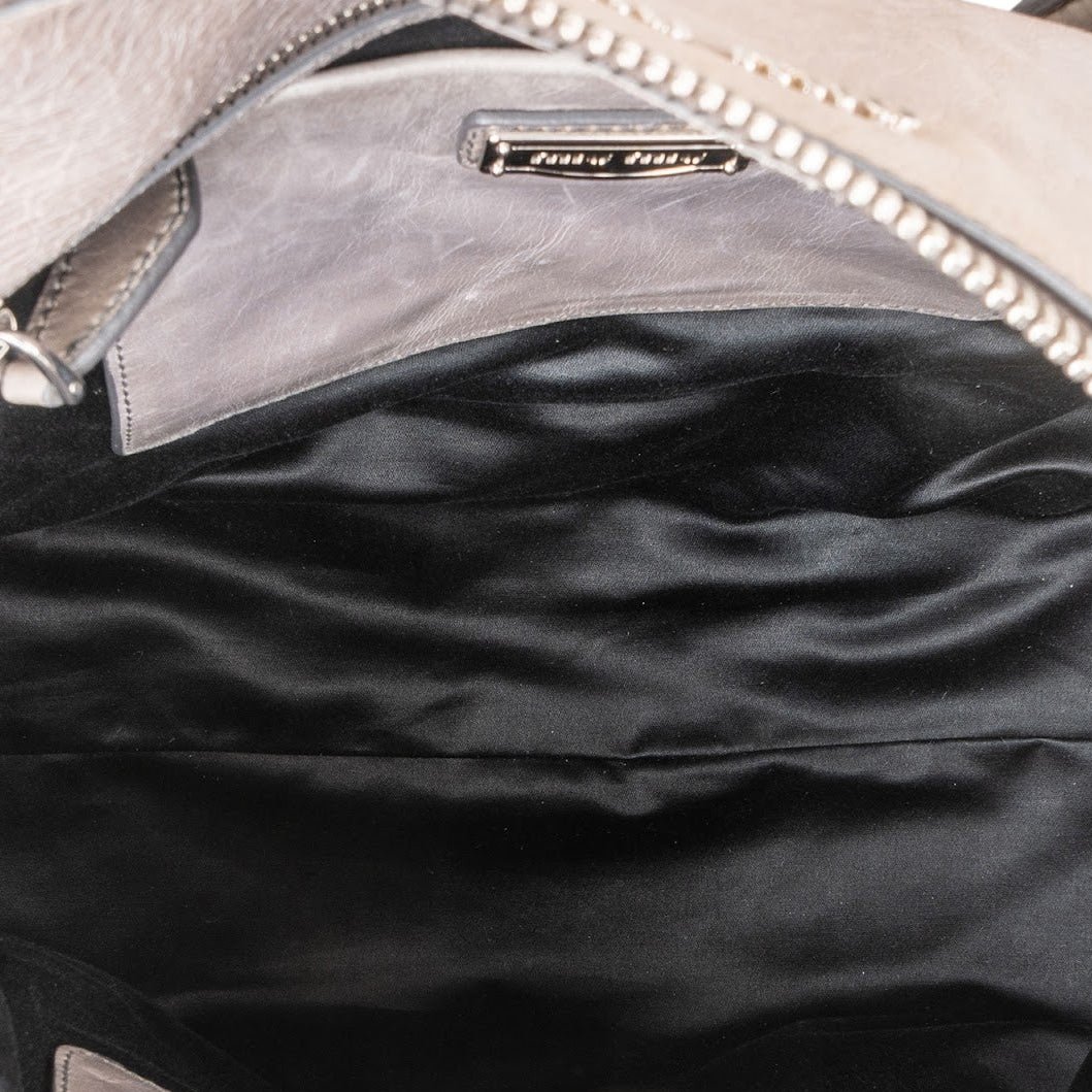 Miu Miu Vitello Lux Leather Bow Handbag Divers