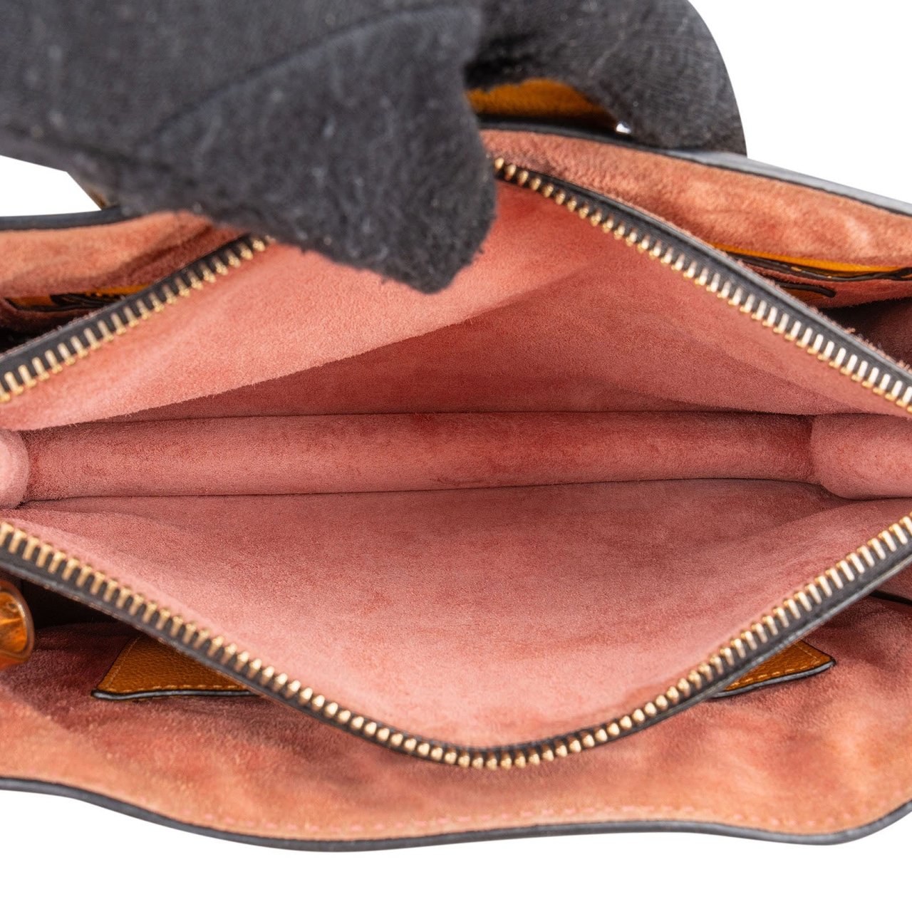 Miu Miu Bicolor Madras Leather Top Handle Handbag Divers