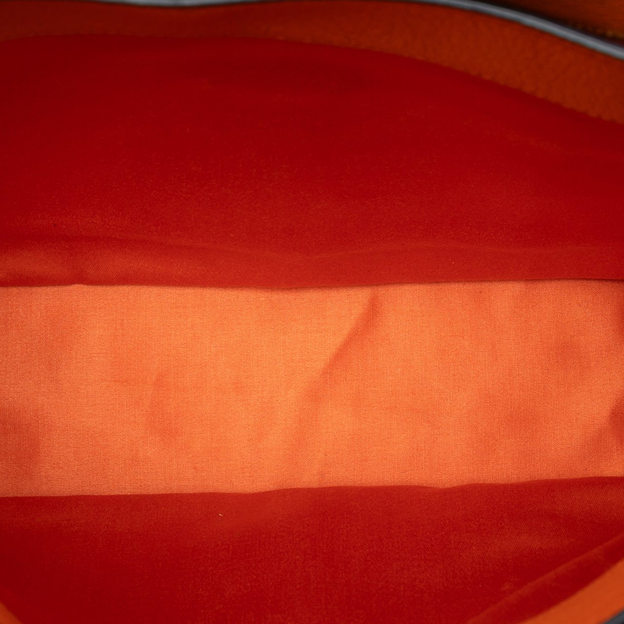 Miu Miu Goatskin Madras Flap Satchel Oranje