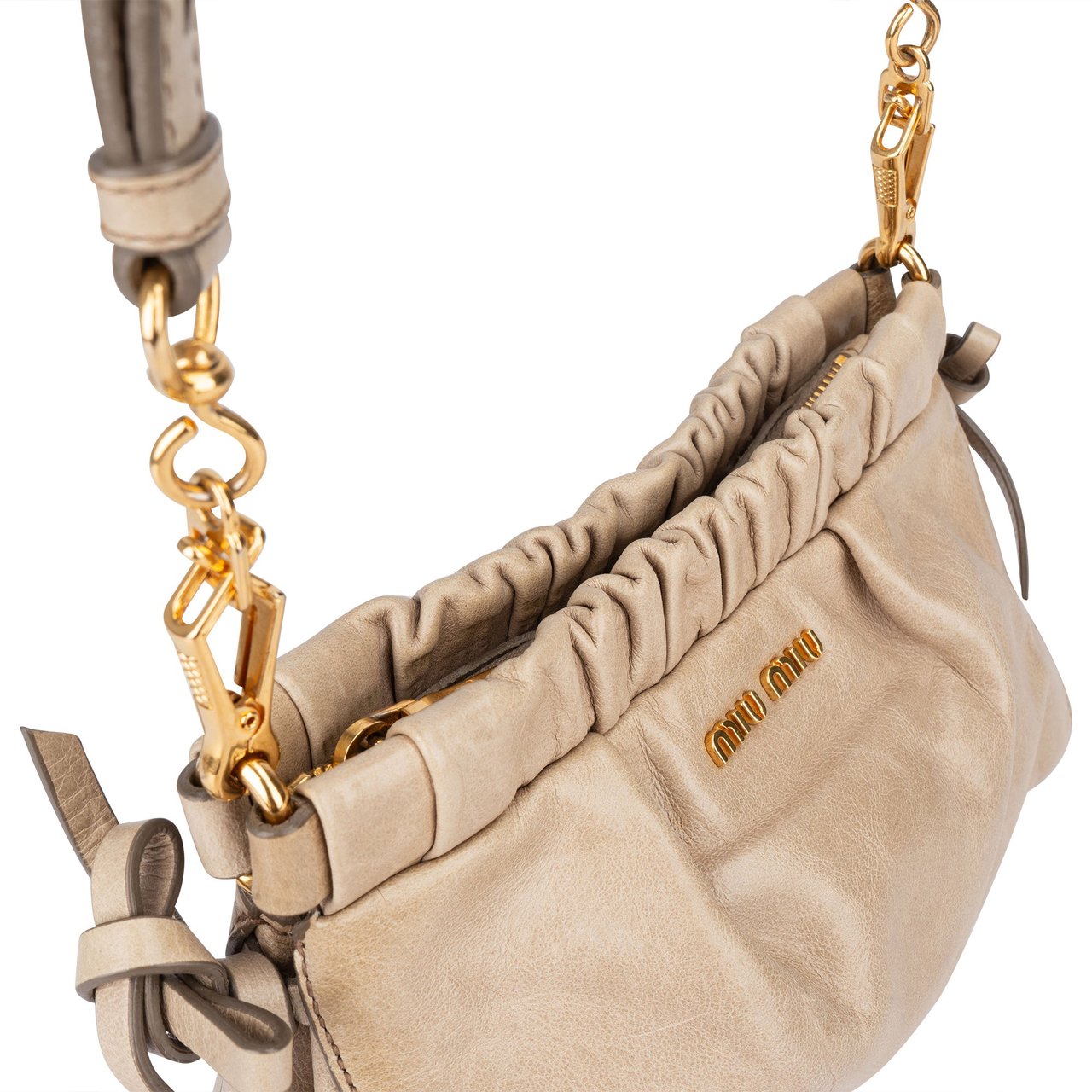 Miu Miu Miu Miu Leather Mini Crossbody Bag Divers