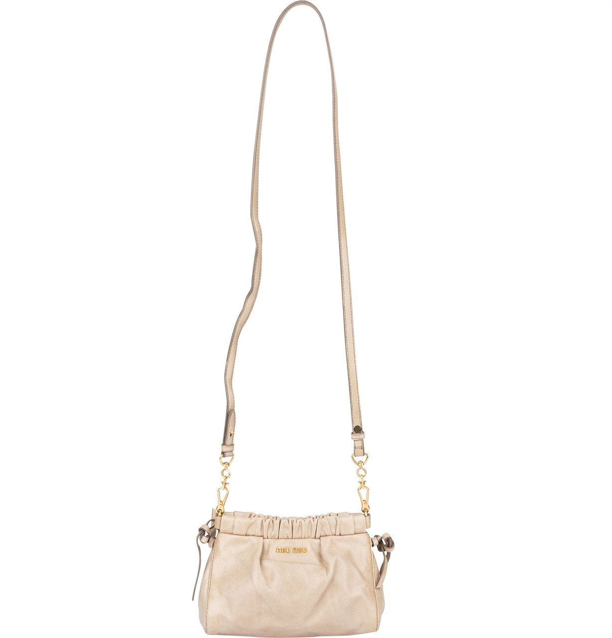 Miu Miu Miu Miu Leather Mini Crossbody Bag Divers