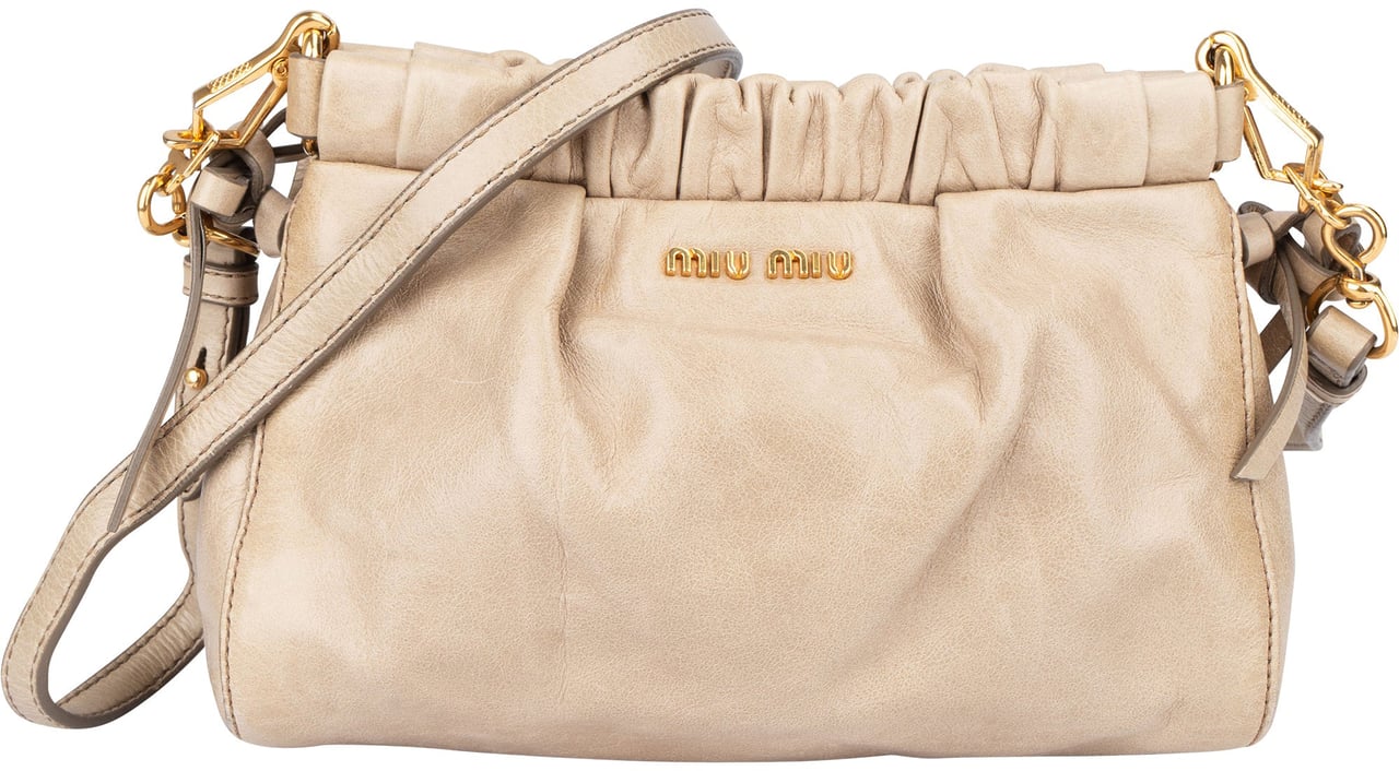 Miu Miu Miu Miu Leather Mini Crossbody Bag Divers