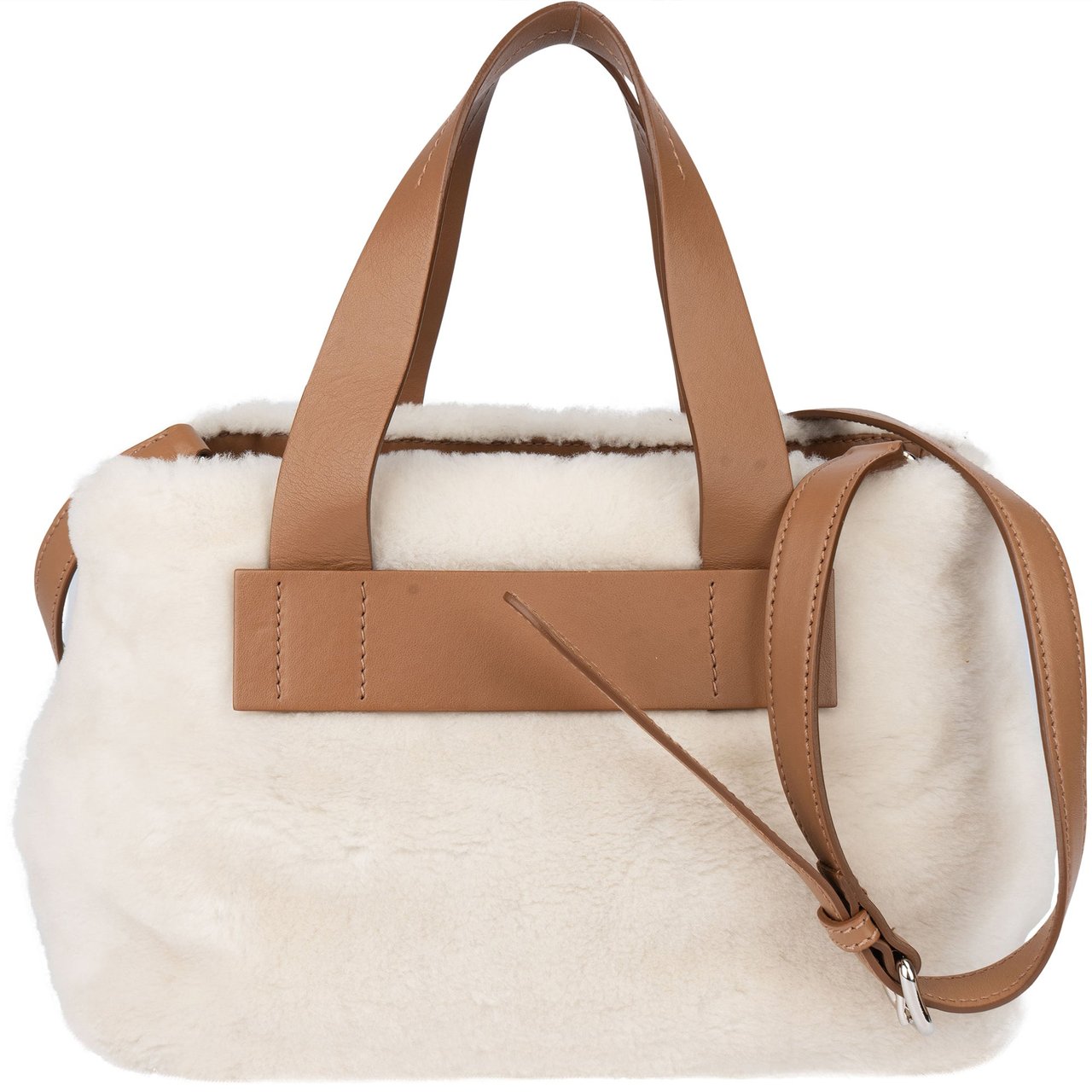 Miu Miu Miu Miu Cozy Sheep Handbag Wit