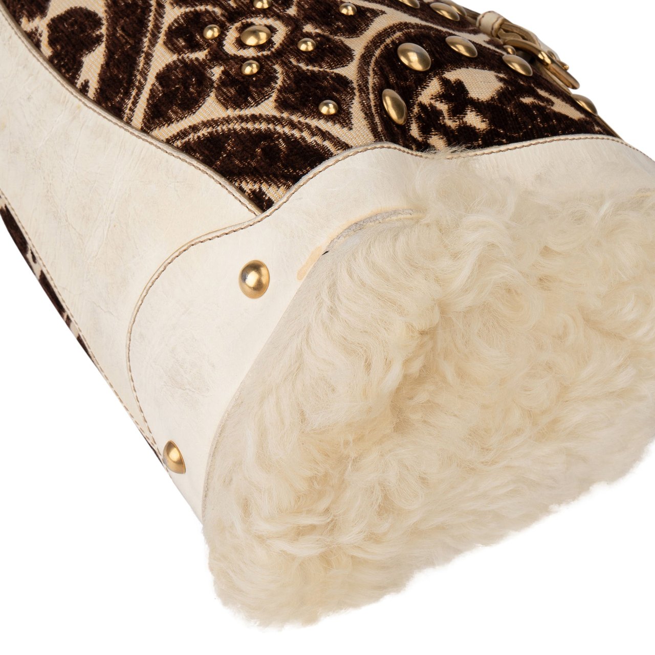 Miu Miu Miu Miu Limited Union Fait La Force Handbag Bruin