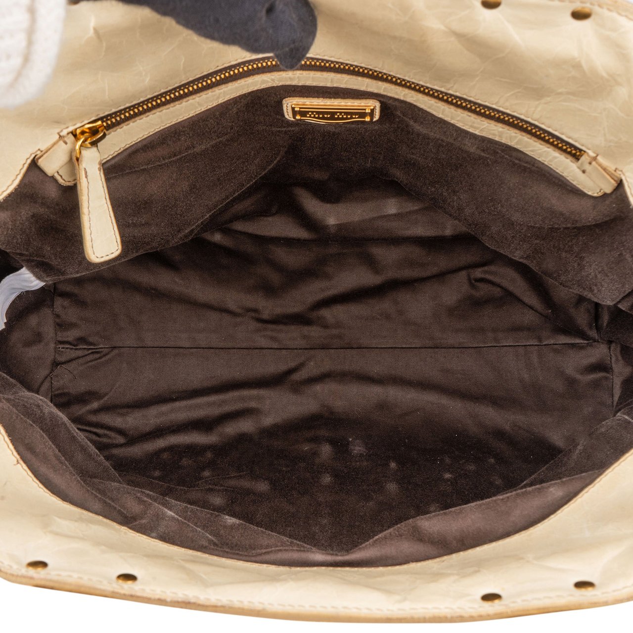 Miu Miu Miu Miu Limited Union Fait La Force Handbag Bruin