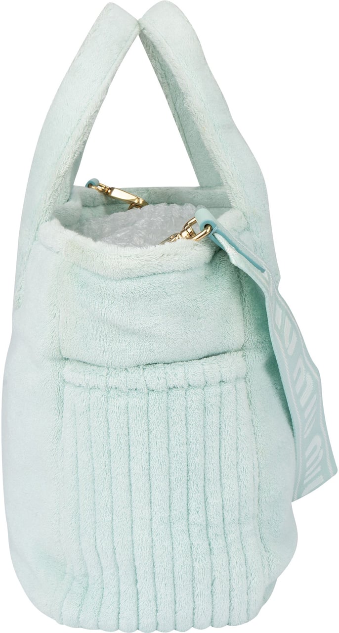 Miu Miu Miu Miu Acqua Sponge Handbag Blauw
