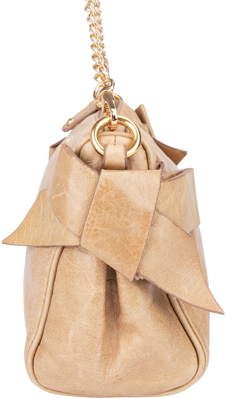 Miu Miu Miu Miu Leather Mini Shoulder Bag Beige
