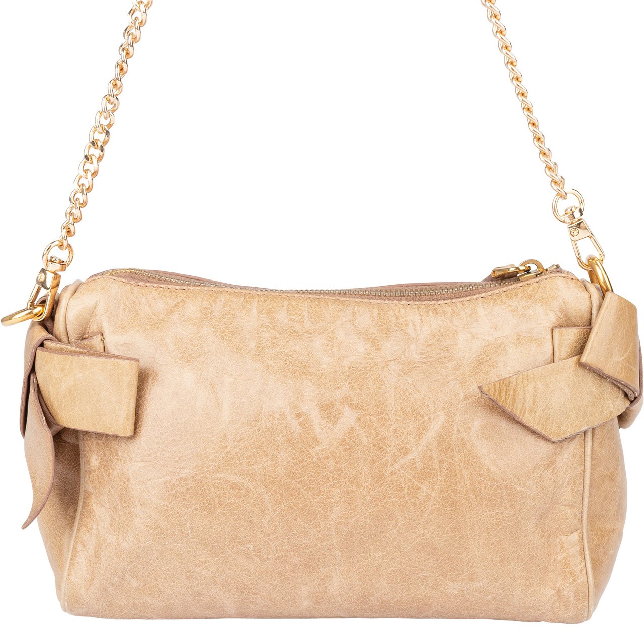 Miu Miu Miu Miu Leather Mini Shoulder Bag Beige