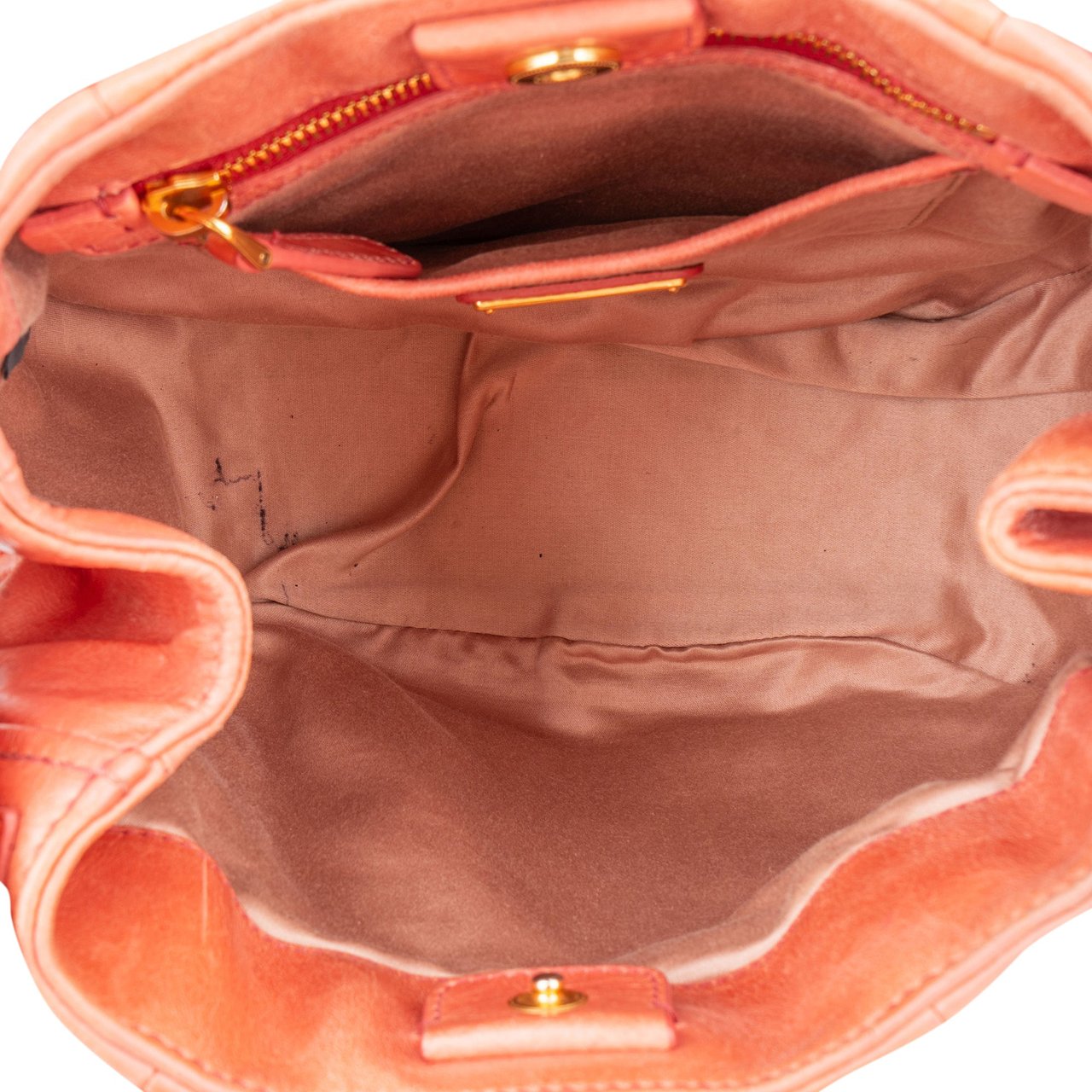 Miu Miu Miu Miu Leather City Handbag Roze