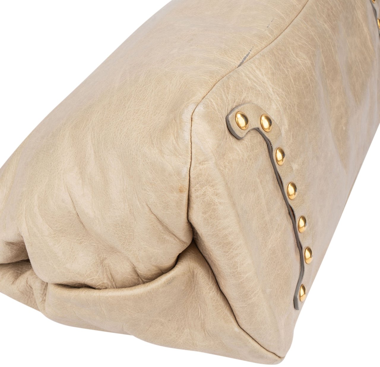 Miu Miu Miu Miu Classic Leather City Handbag Groen