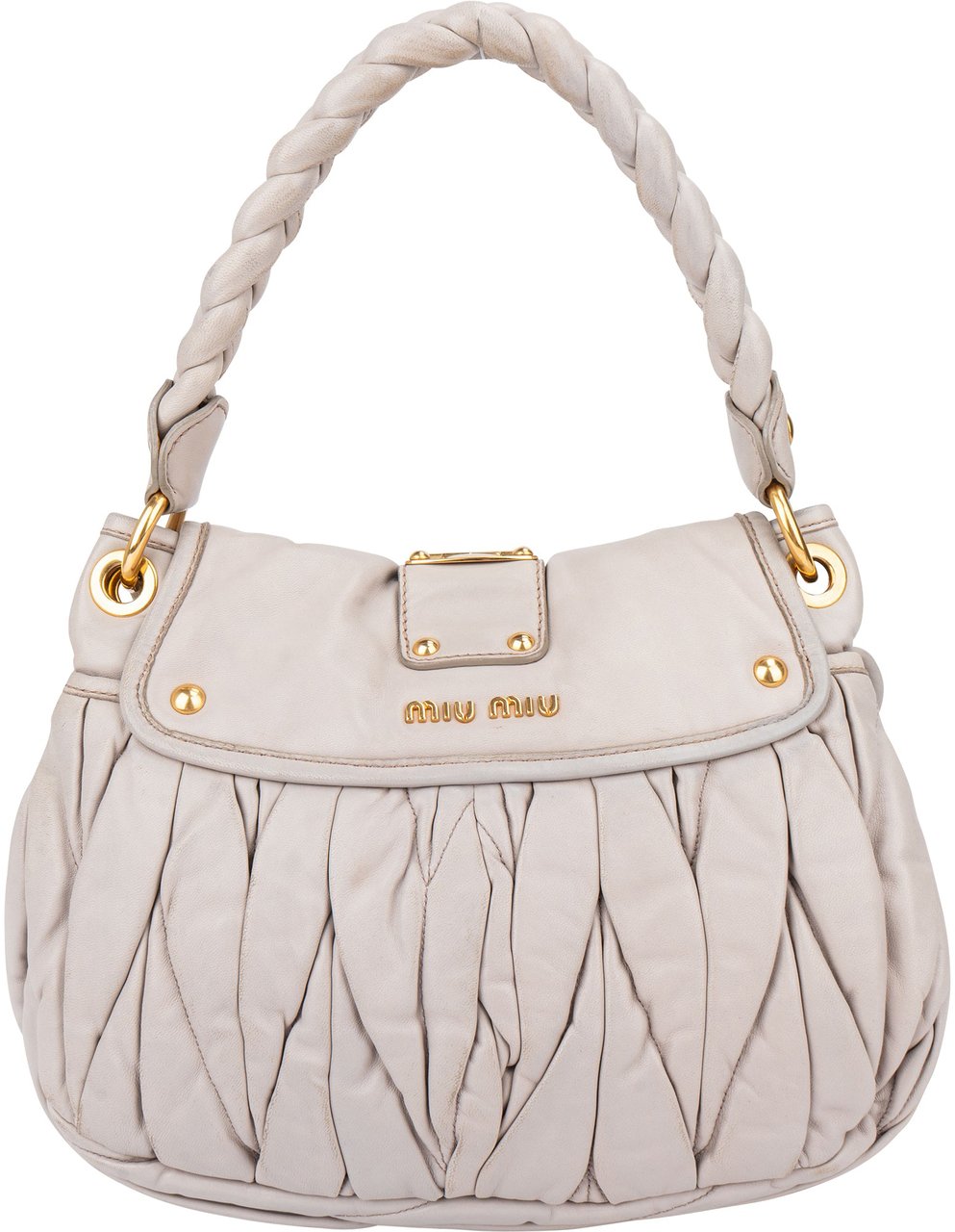 Miu Miu Miu Miu Quilted Leather City Handbag Divers
