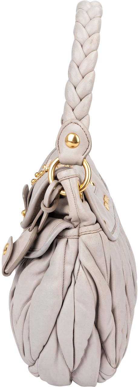 Miu Miu Miu Miu Quilted Leather City Handbag Divers