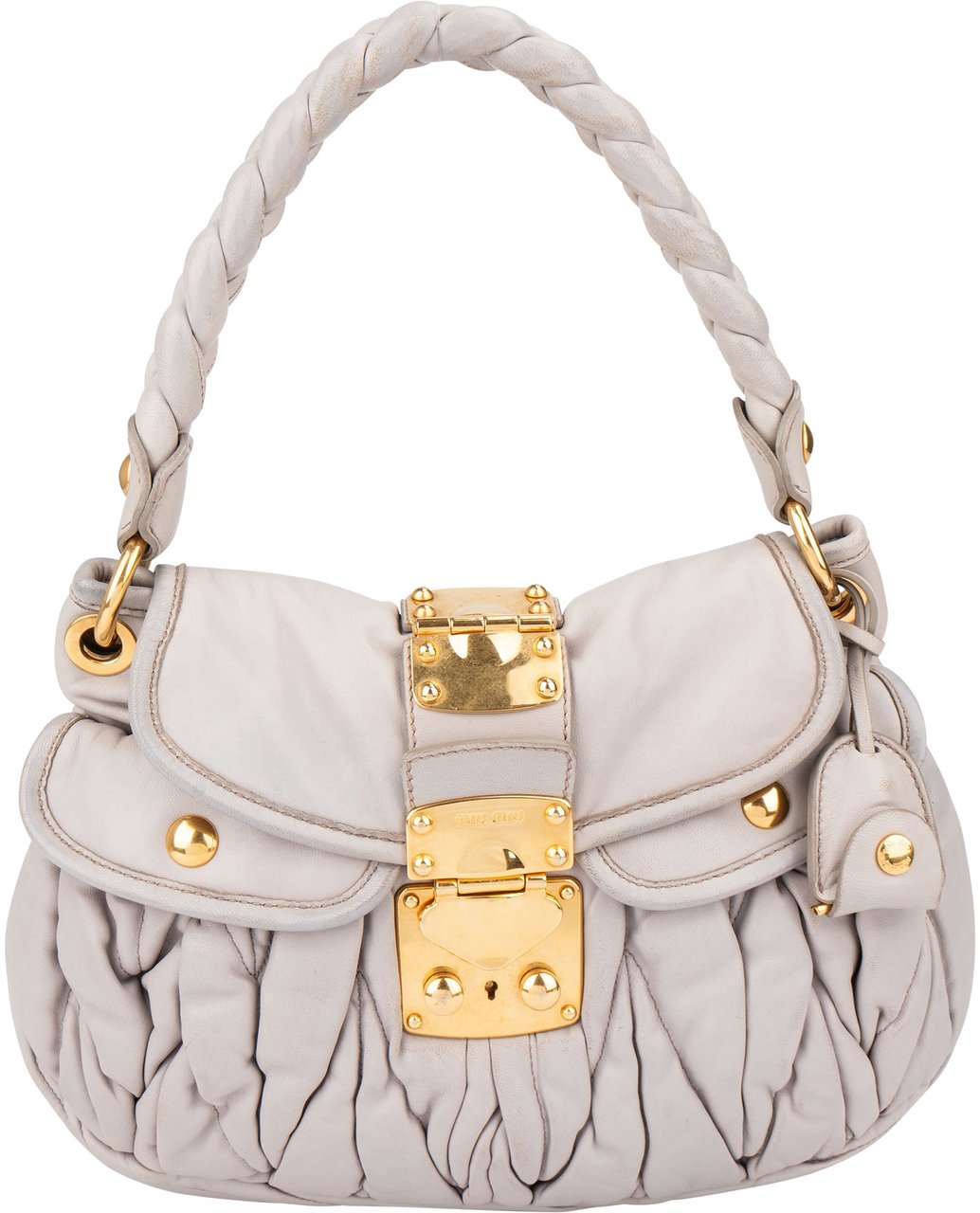 Miu Miu Miu Miu Quilted Leather City Handbag Divers