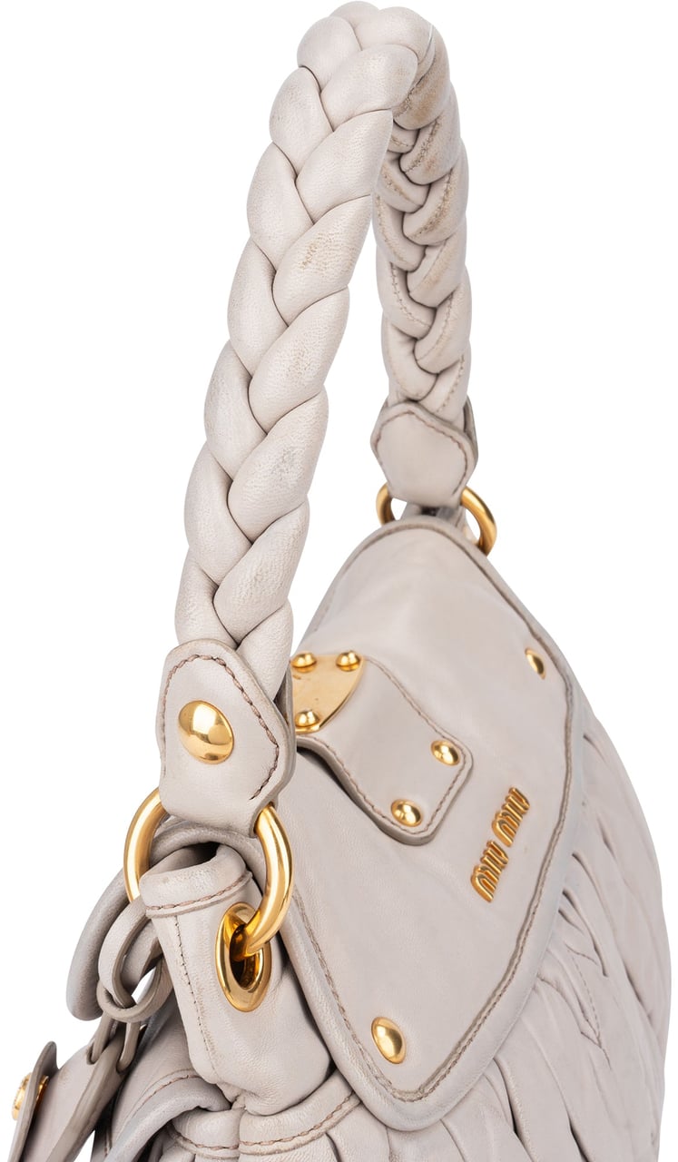 Miu Miu Miu Miu Quilted Leather City Handbag Divers