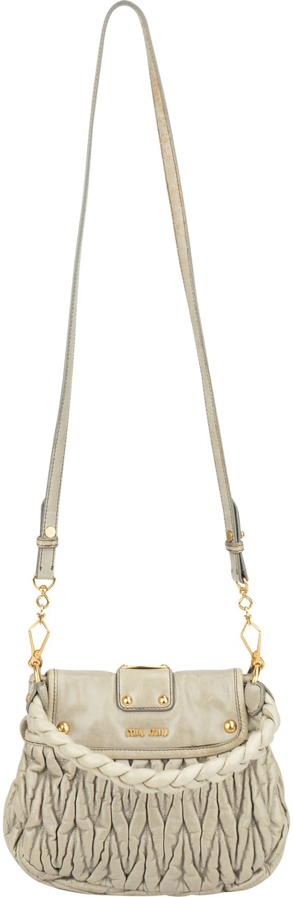 Miu Miu Miu Miu Quilted Leather City Handbag Divers