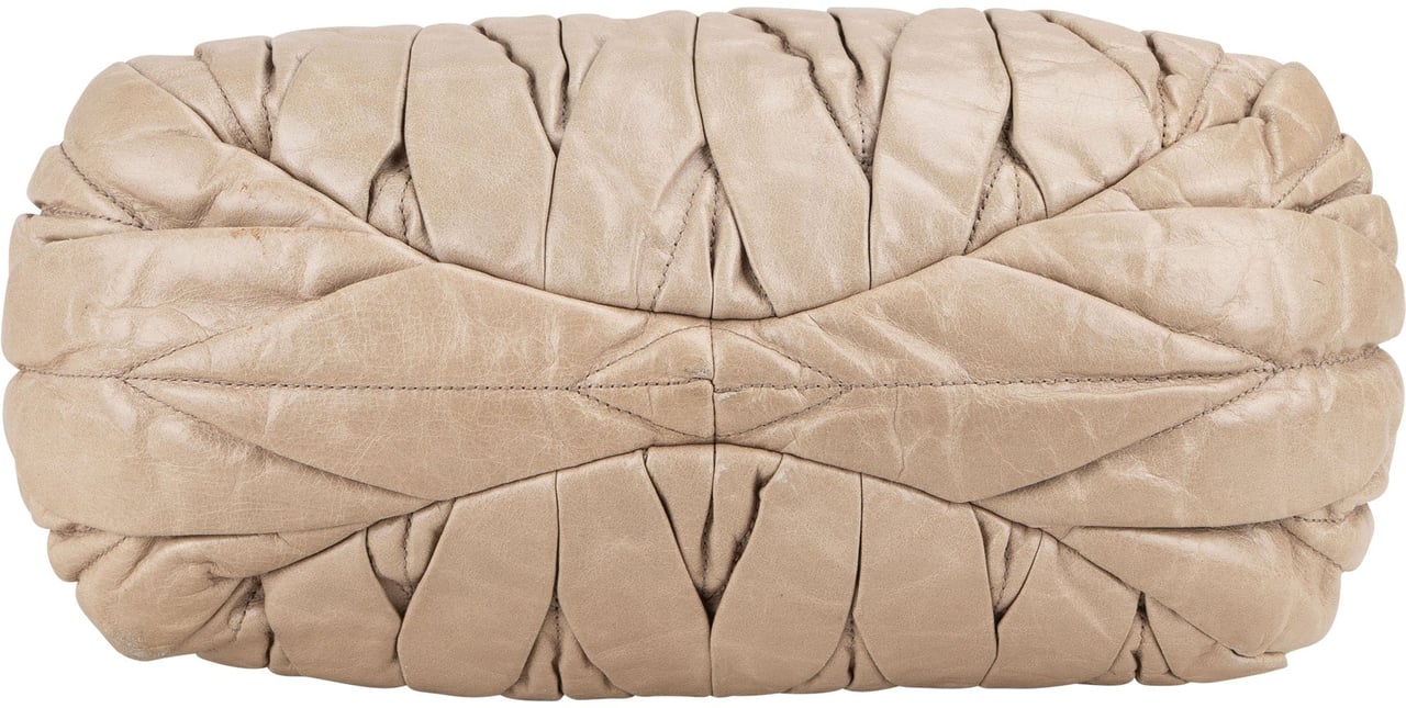 Miu Miu Quilted Leather City Handbag Divers