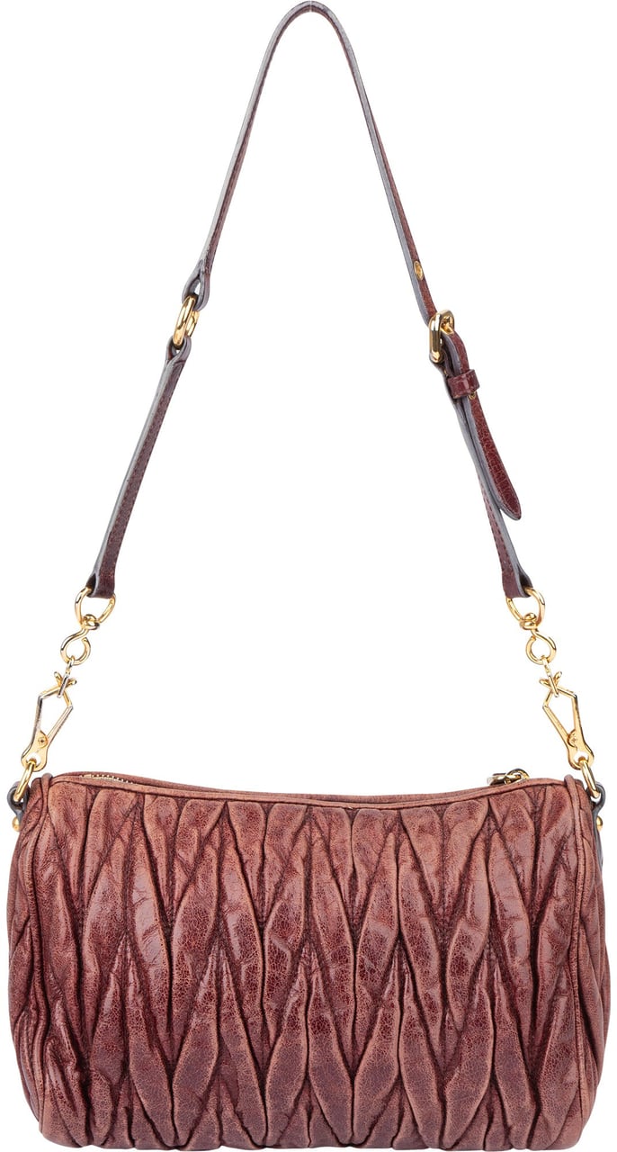 Miu Miu Miu Miu Quilted Leather Padlock Shoulder Bag Divers