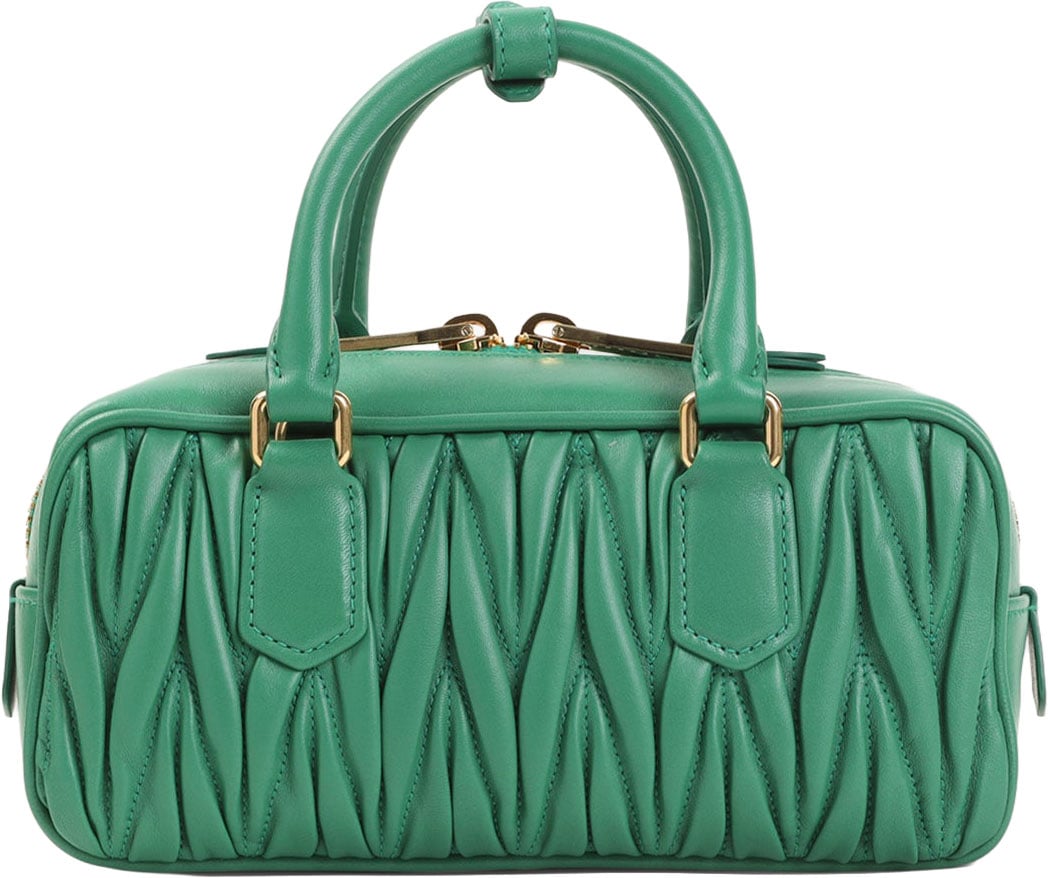 Miu Miu Lamb Leather Handbag Divers