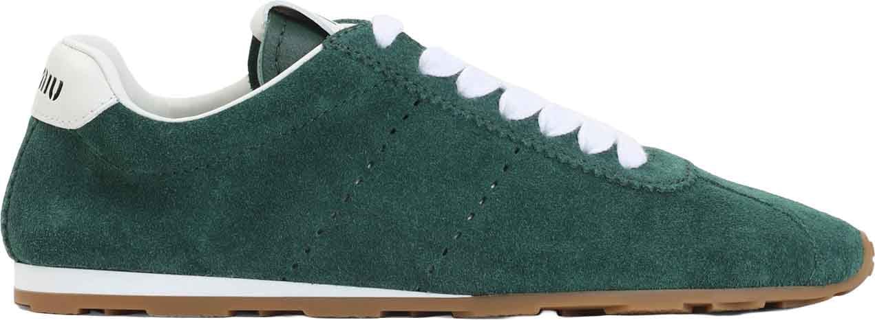 Miu Miu Lace Up Sneakers Divers