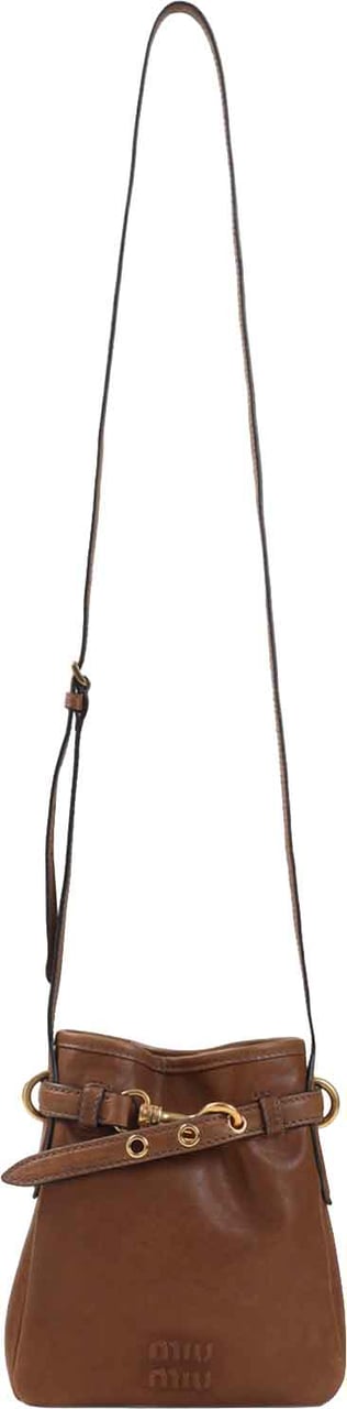 Miu Miu Nappa Leather Pouch Divers