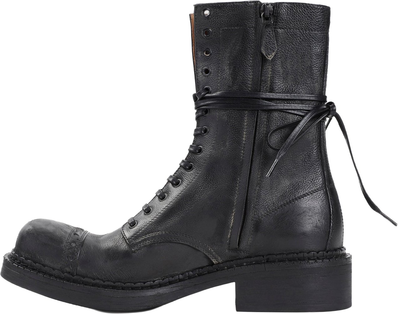 Miu Miu Miu Miu Laced Ankle Boots Divers