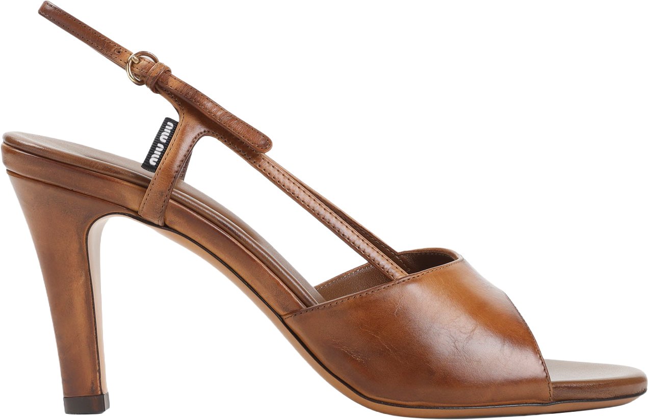 Miu Miu Miu Miu Calf Leather Sandals Divers