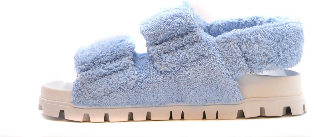 Miu Miu Sandal Cyan Cyaan