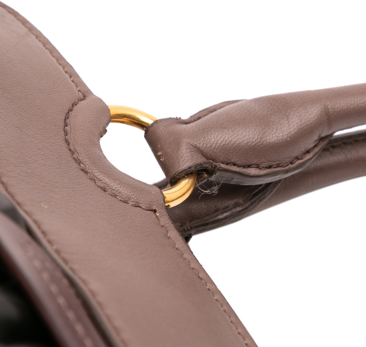 Miu Miu Matelasse Leather Turnlock Tote Zwart