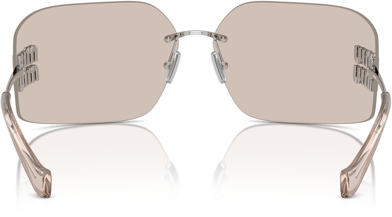 Miu Miu 0mu 54ys Oversized Square-Shaped Sunglasses Roze