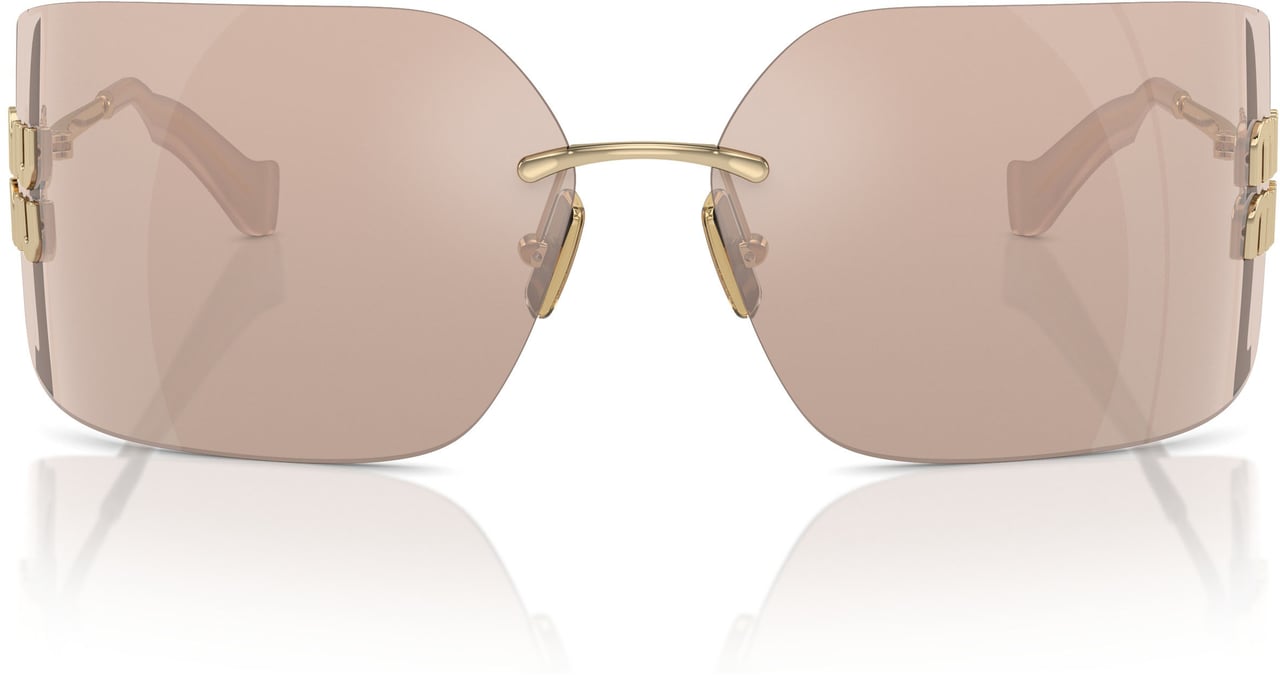 Miu Miu 0mu 54ys Oversized Square Sunglasses Neutraal