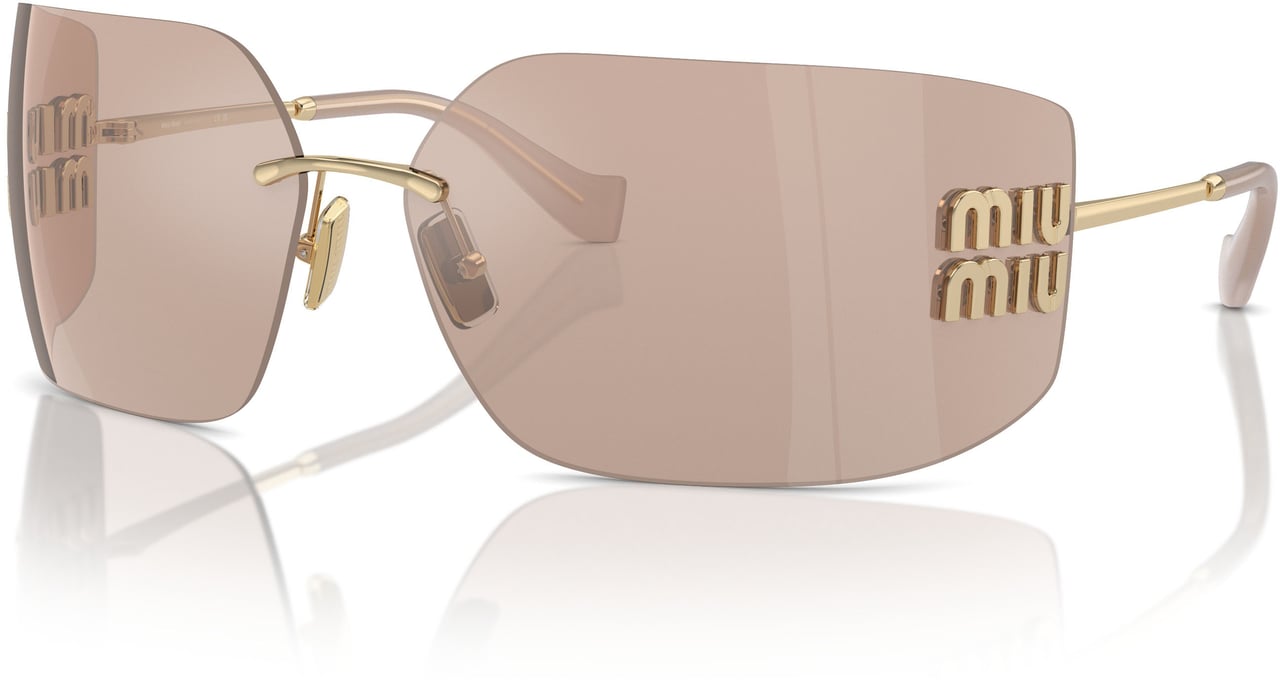 Miu Miu 0mu 54ys Oversized Square Sunglasses Neutraal