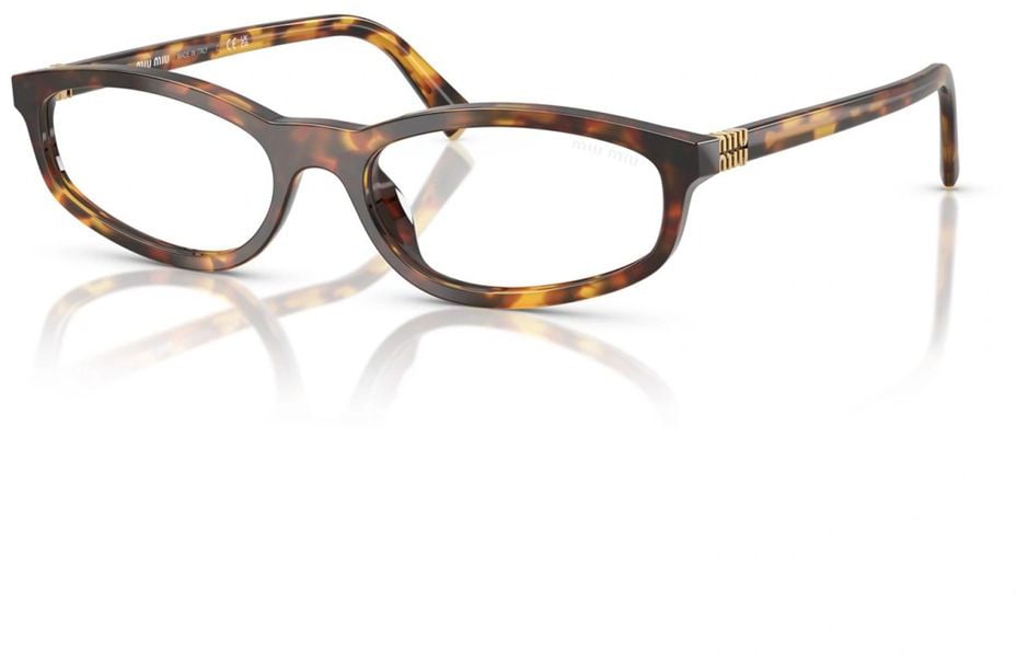 Miu Miu A06S Geometric Slim Optical Glasses Grijs