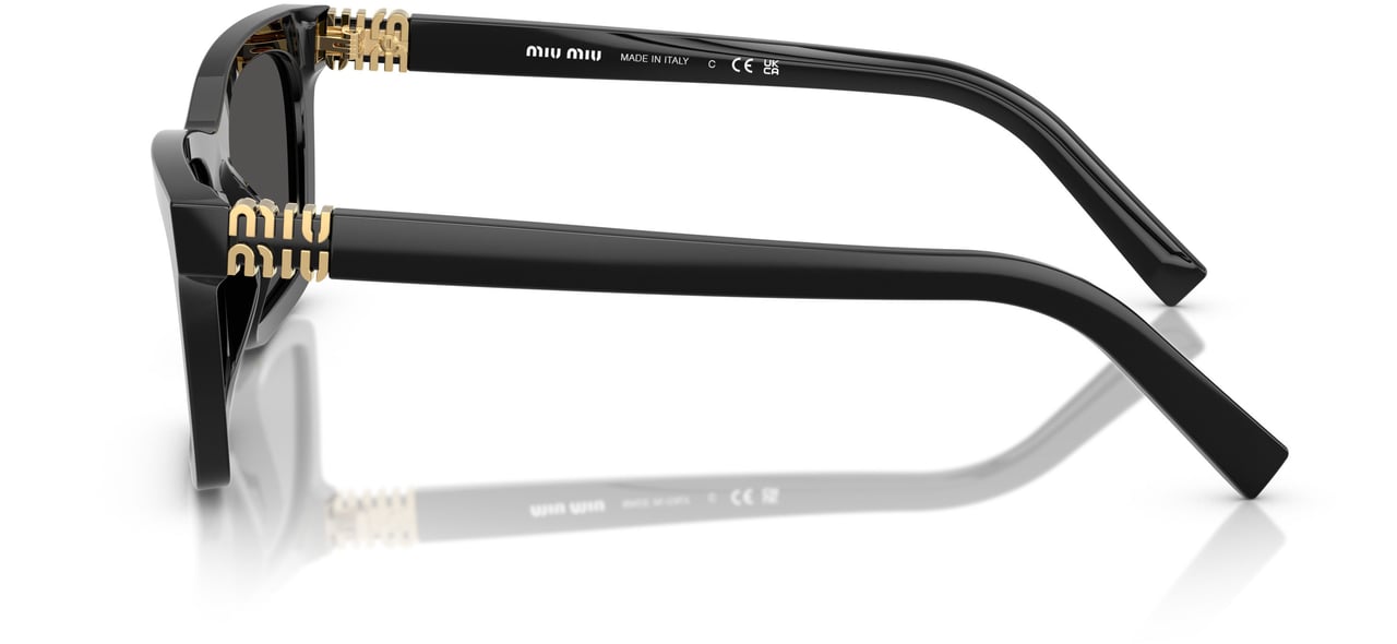 Miu Miu 0mu A05s Rectangular Sunglasses Grijs