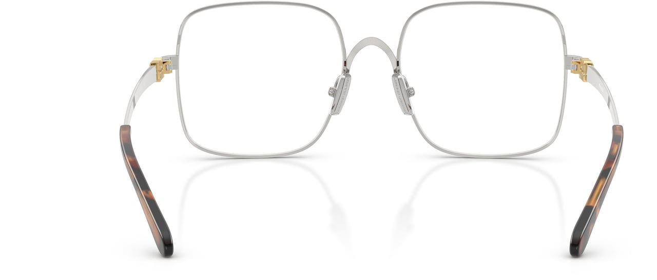 Miu Miu 0mu 51yv Square Metal Frame Eyeglasses Wit