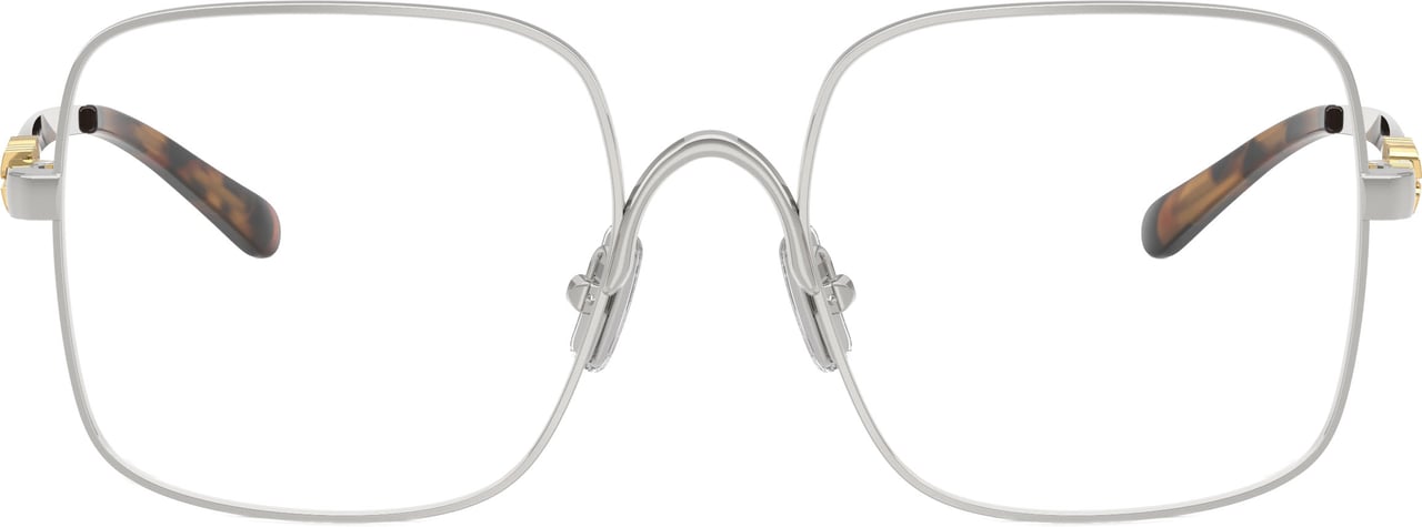 Miu Miu 0mu 51yv Square Metal Frame Eyeglasses Wit