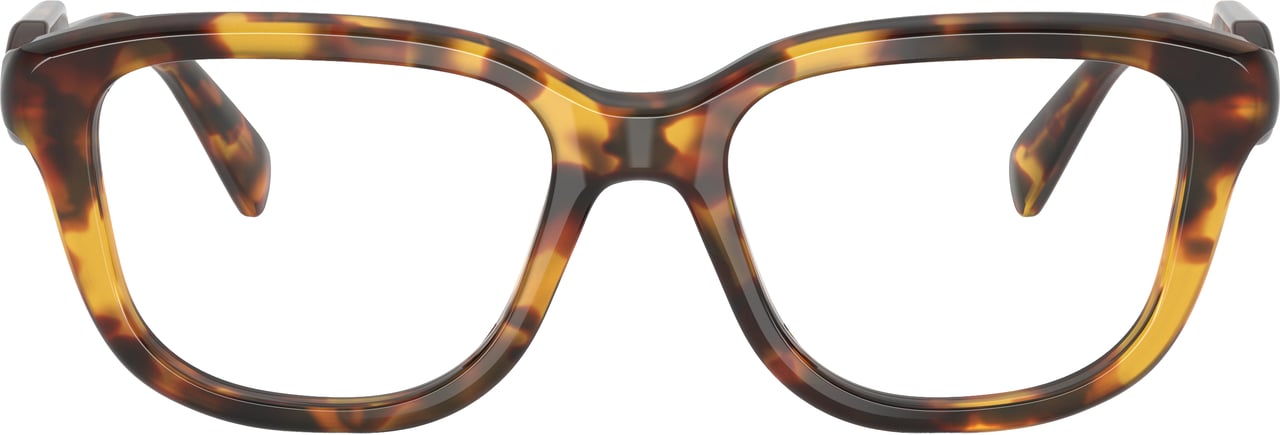 Miu Miu 0mu 02zv Oversized Square Tortoiseshell Frame Miu Miu Eyeglasses Rood